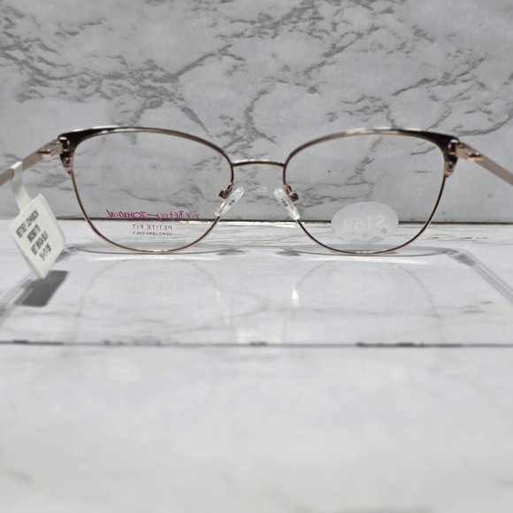 Betsey Johnson Black and Gold Women's Glasses - Picture 5 of 9